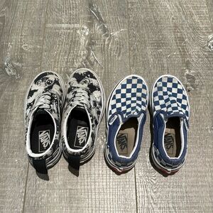 Boys Vans- selling both pairs